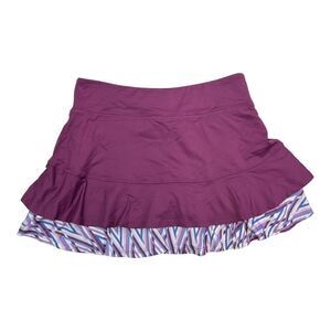 Lija Skort Women's Tennis Sport Plum Skort Medium MSRP $100